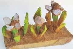 Holzobjekt Eiche / Breite 40cm, Tiefe 20cm, Höhe 30cm