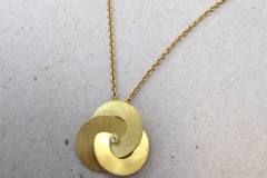 Anhänger Gelbgold 750 / Brillant