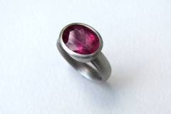 Ring Palladium 950 / Turmalin