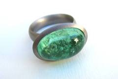 Ring Palladium 950 / Turmalin