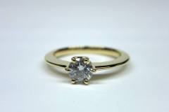 Ring Gelbgold 750 / Brillant